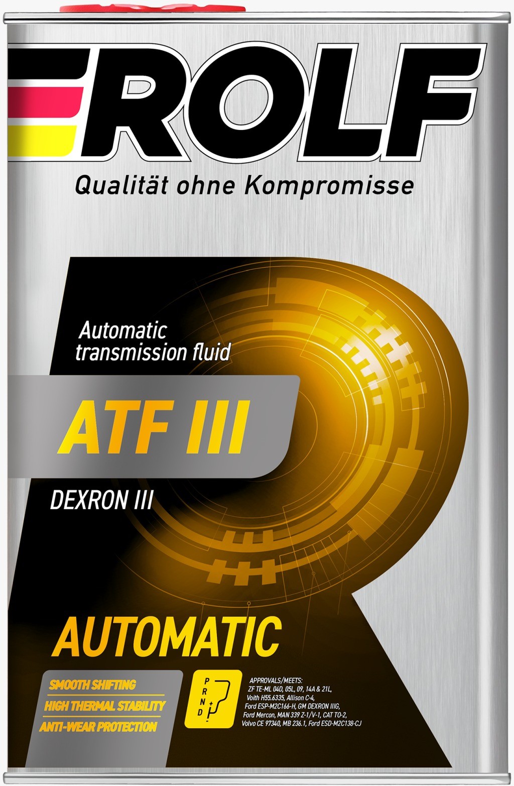 ROLF ATF III для АКПП 4 л. железо