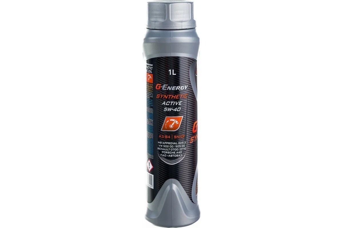 G-ENERGY SYNTHETIC ACTIVE 5W40 SLCF синтетическое 1 л..