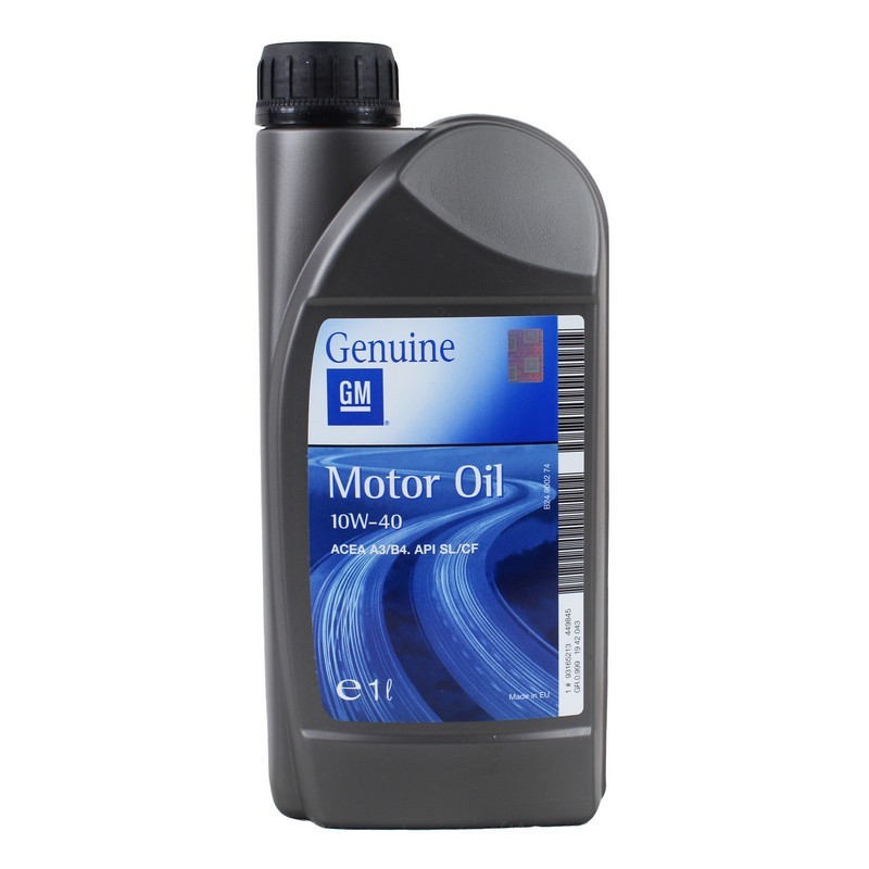 GENERAL MOTORS OIL 10W40 SN/CF полусинтетическое 1 л.