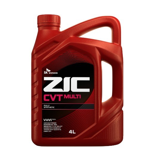 ZIC CVT MULTI Жидкость трансмиссионная для вариаторов 4L face