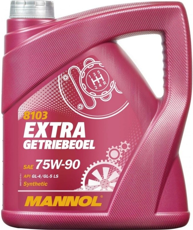 MANNOL EXTRA GETRIEBEOEL ТМ GL-4/GL-5 75W90 для МКПП/мостов 4 л.