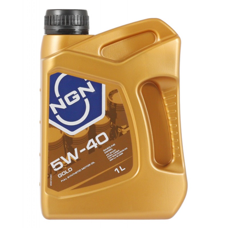 NGN GOLD 5W40 SN/CF синтетическое 1 л.