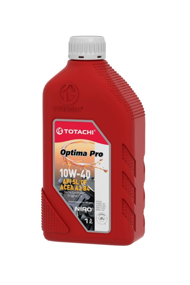 TOTACHI NIRO OPTIMA PRO 10W40 SL/CF полусинтетическое 1 л. пластик