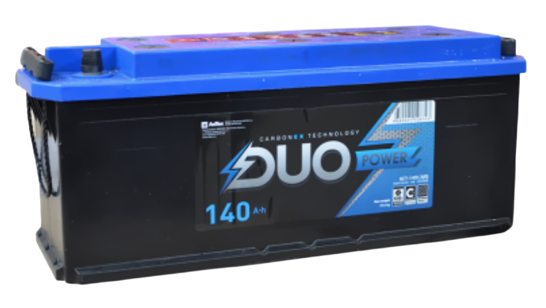Аккумулятор DUO POWER TT 6CT -140N3 евро. конус