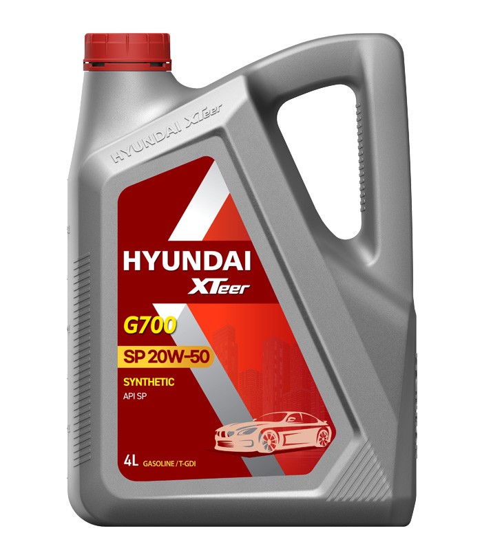 HYUNDAI XTEER GASOLINE G700 20W50 SP синтетическое 4 л. пластик