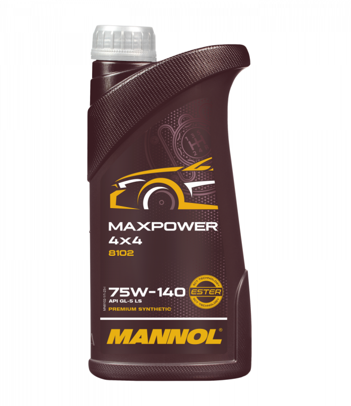 MANNOL MAXPOWER ТМ GL-5 75W140 для мостов 1 л.