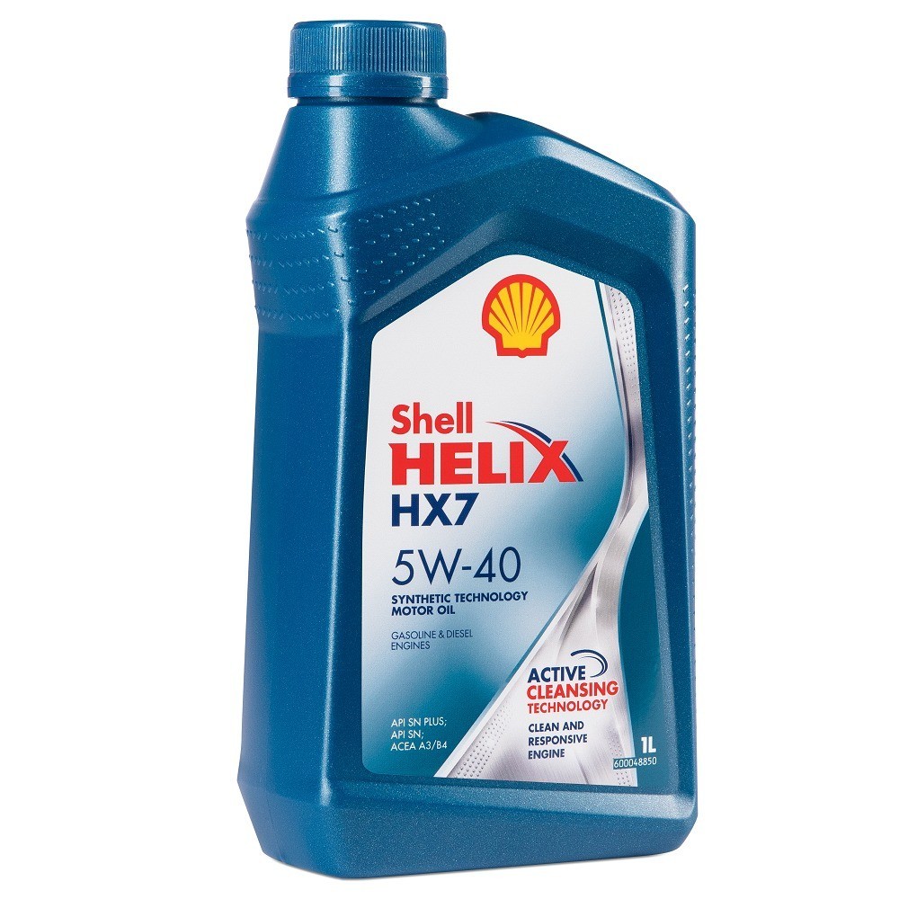 SHELL HELIX HX7 5W40 SNCF полусинтетическое 1 л.