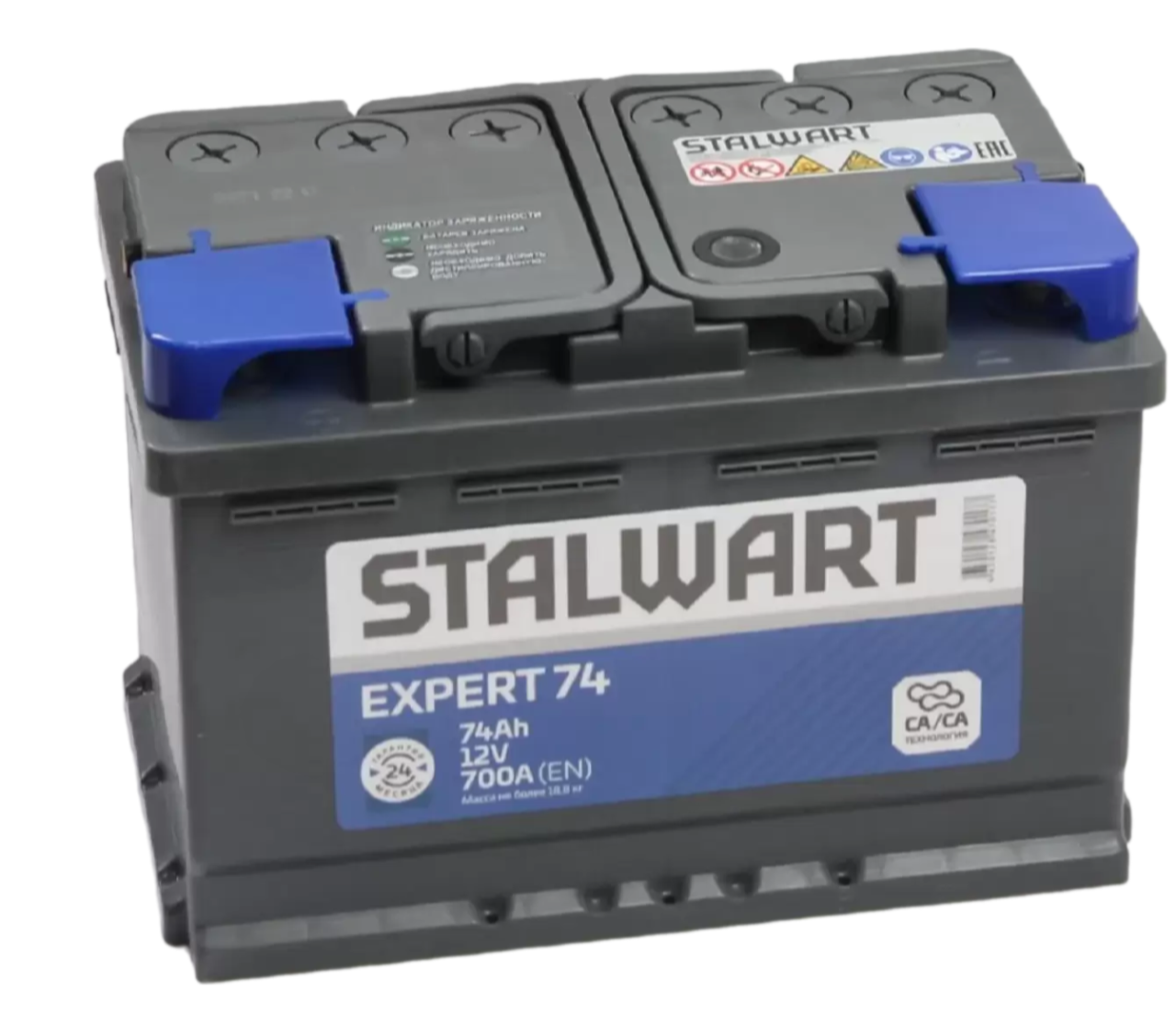 Аккумулятор STALWART Expert 6СТ-74.1