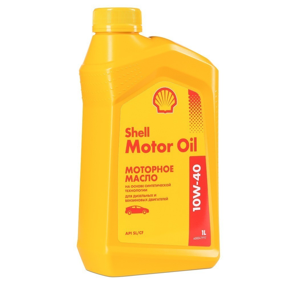 SHELL MOTOR OIL 10W40 SLCF полусинтетическое 1 л.