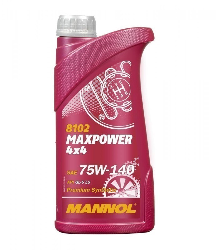 MANNOL MAXPOWER ТМ GL-5 75W140 для мостов 1 л.