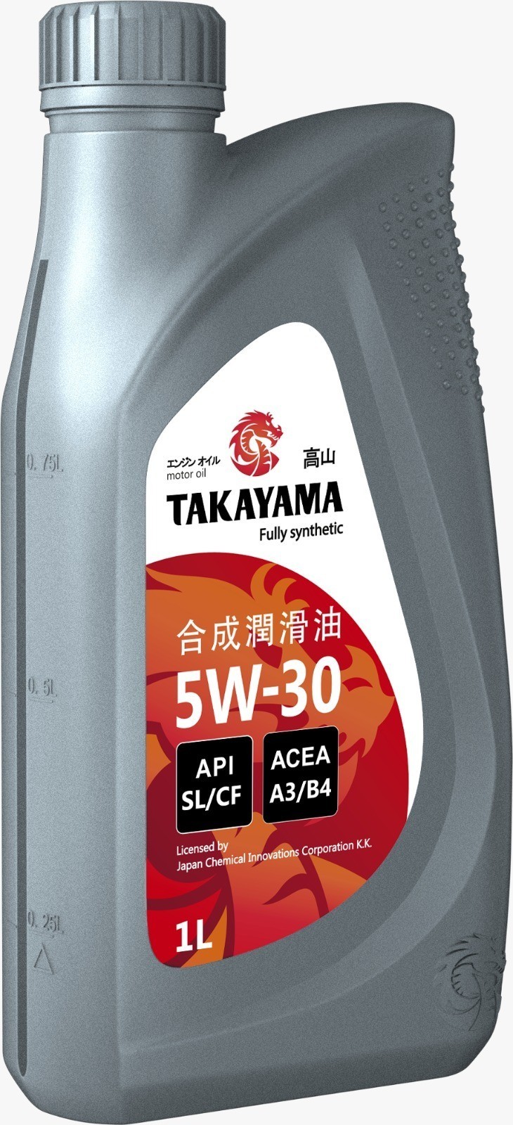 TAKAYAMA 5W30 SLCF синтетическое 1 л. пластик
