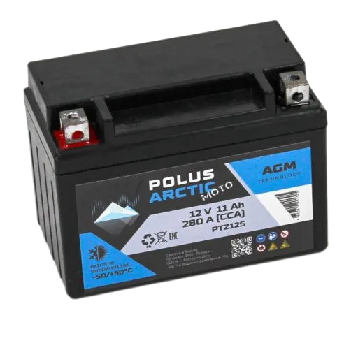 Аккумулятор POLUS ARCTIC MOTO 6CT-11 (PTZ12S) AGM