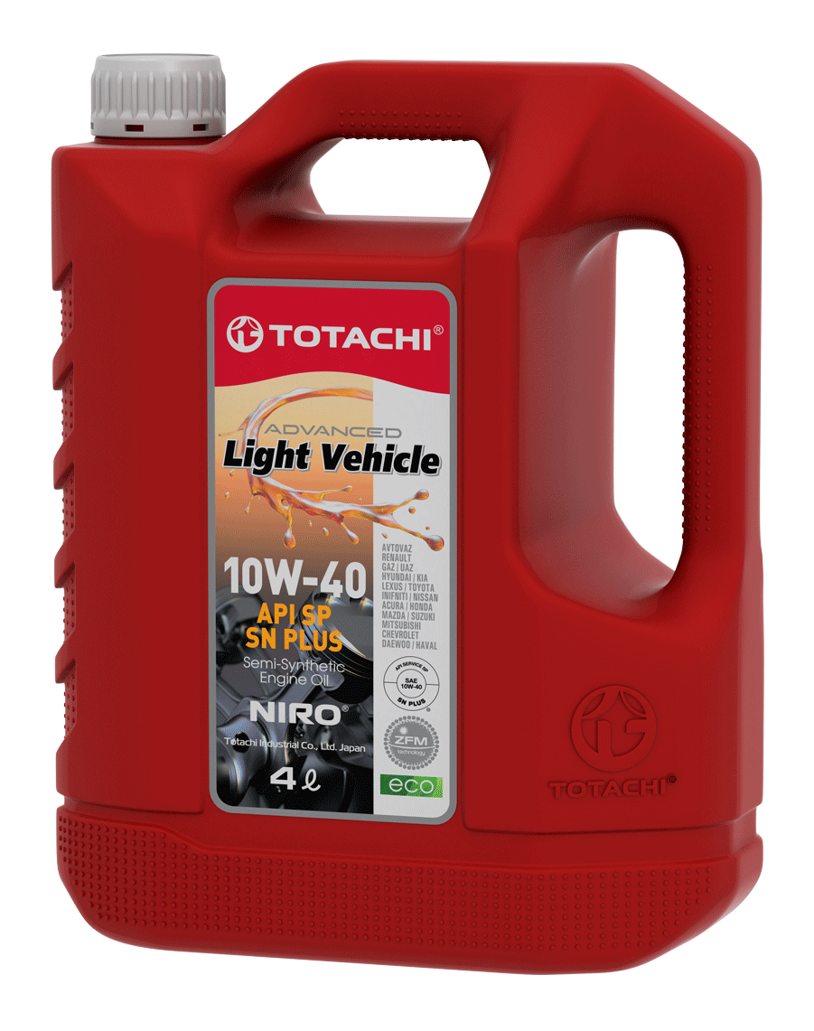 TOTACHI NIRO LV 10W40 SN полусинтетическое 4 л.