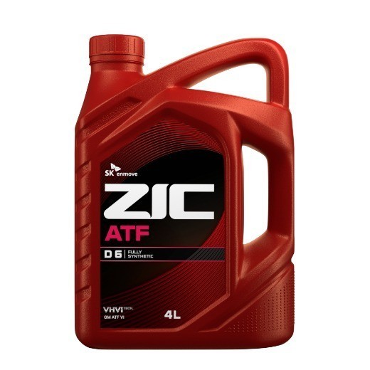ZIC ATF IIIII6 для АКПП 4 л. face