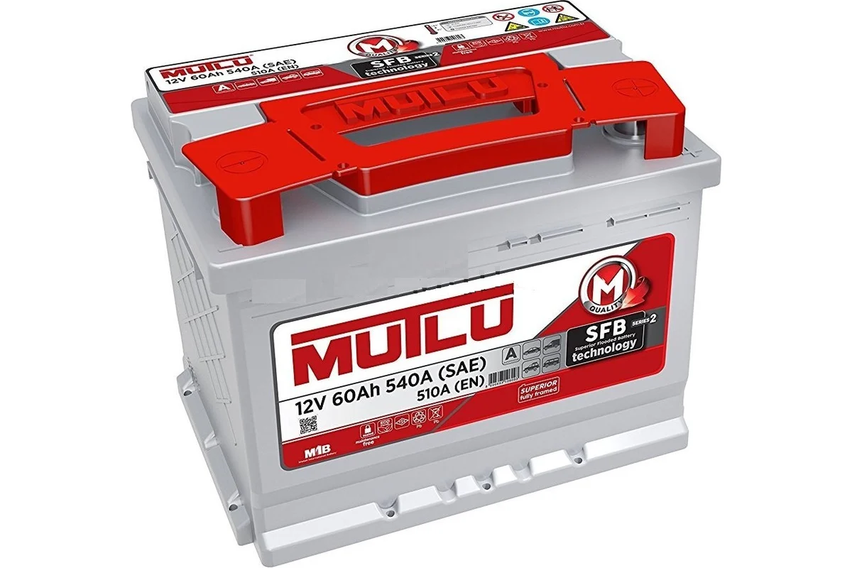 Аккумулятор Mutlu SFB M2 6СТ-60.0