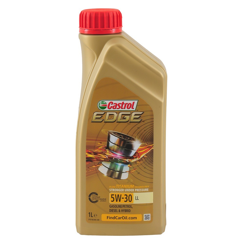 CASTROL EDGE 5W30 LL 1 л. face