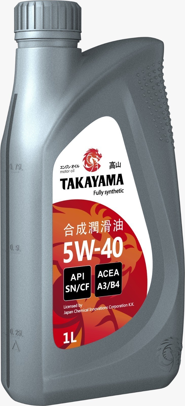 TAKAYAMA 5W40 SNCF синтетическое 1 л. пластик