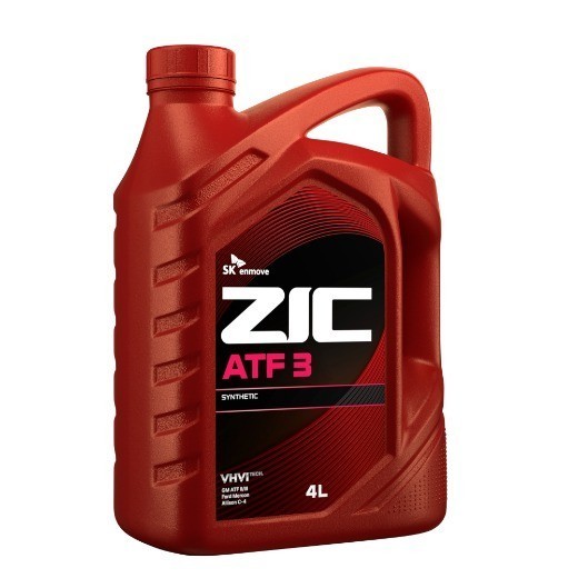 ZIC ATF 3 для АКПП 4 л.