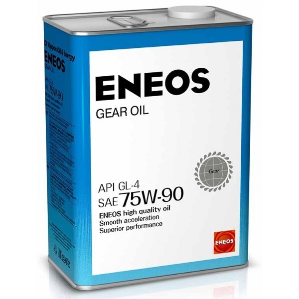 ENEOS GEAR МТ 75W90 GL-4 для МКПП/мостов 4 л.
