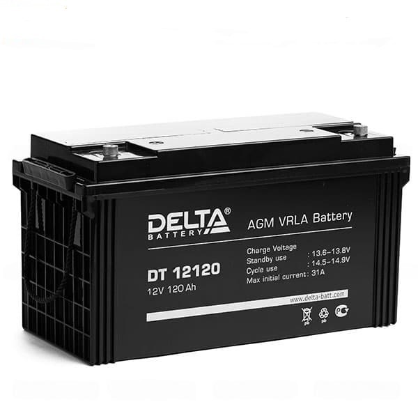 Аккумулятор DELTA DT - 12v  120Ah  (12120)