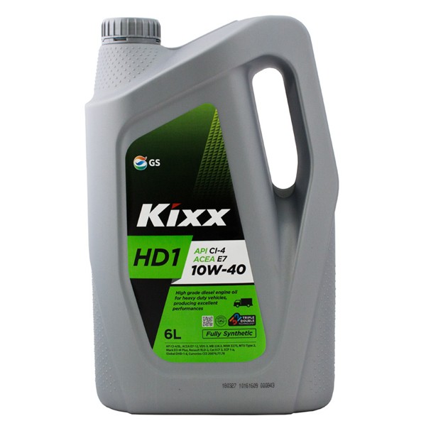 KIXX HD1 10W40 SL/CI-4 6 л. металл