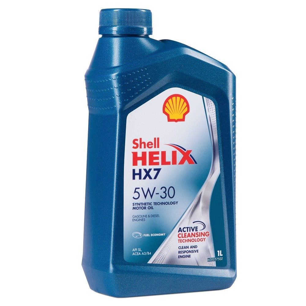 SHELL HELIX HX7 5W30 SNCF полусинтетическое 1 л.