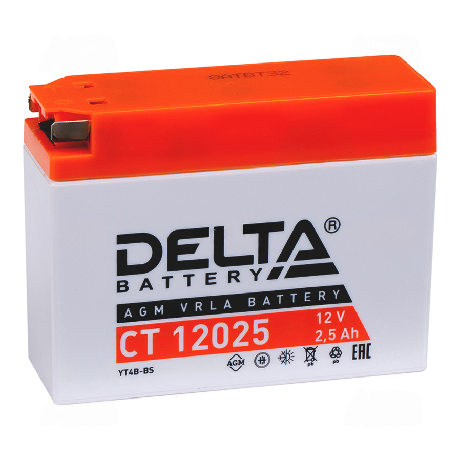 Аккумулятор DELTA CT - 12v 2.5Ah (12025)