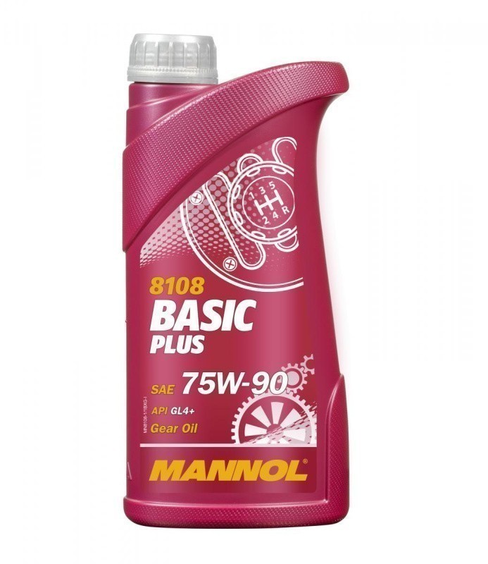 MANNOL BASIC PLUS ТМ GL4 75W90 для МКПП 1 л.