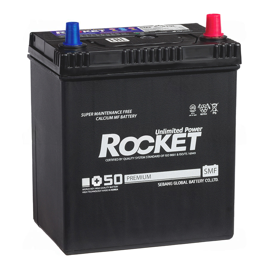Аккумулятор ROCKET ASIA 6СТ-42 Ач o.п. (SMF 46B19L)
