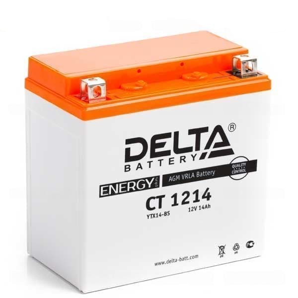 Аккумулятор DELTA CT - 12v  14Ah (1214)
