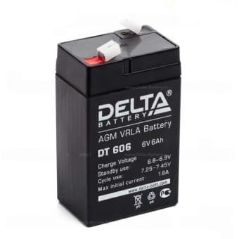 Аккумулятор DELTA DT - 6v  6Ah (606)