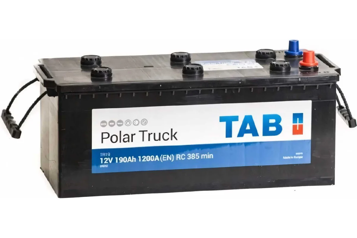 Аккумулятор TAB Polar Truck 6СТ-190 евро.конус