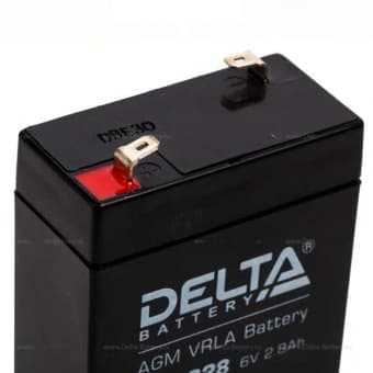 Аккумулятор DELTA DT - 6v  2.8Ah (6028),