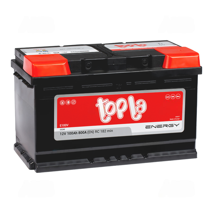 Аккумулятор Topla Energy 6СТ-100.0