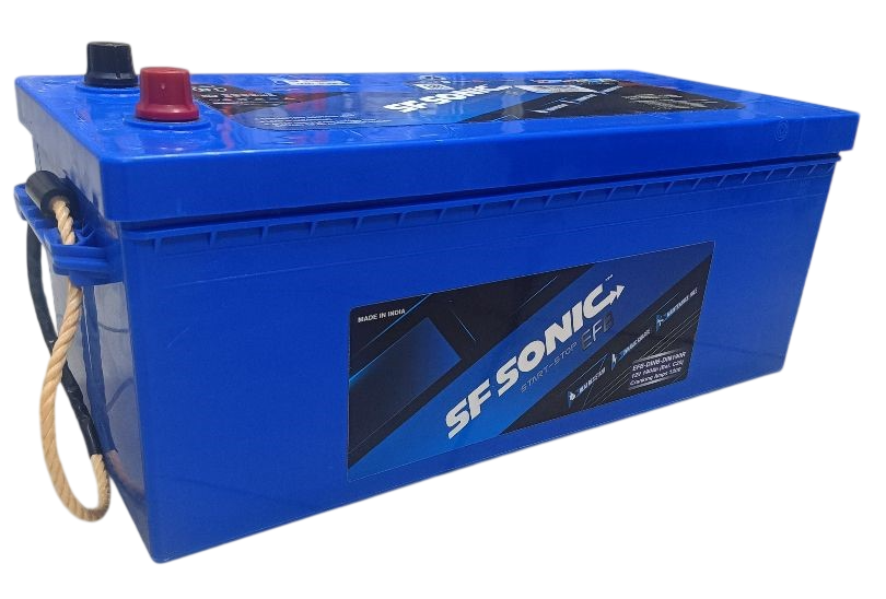 Аккумулятор SF SONIC EFB 6СТ-190 росс конус - 2