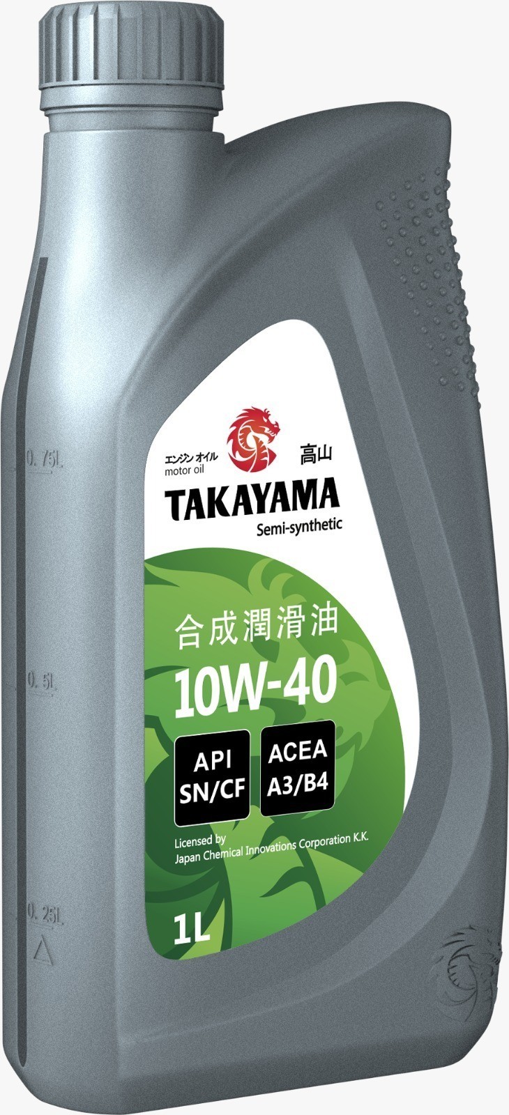 TAKAYAMA 10W40 SNCF полусинтетическое 1 л. пластик