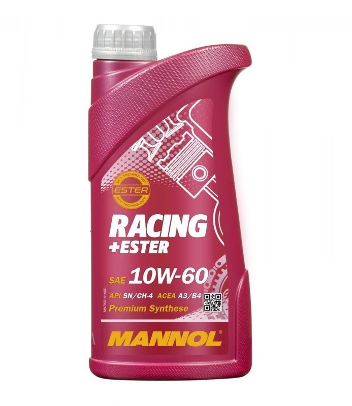 MANNOL RACING+ESTER 10W60 синтетическое 1 л.