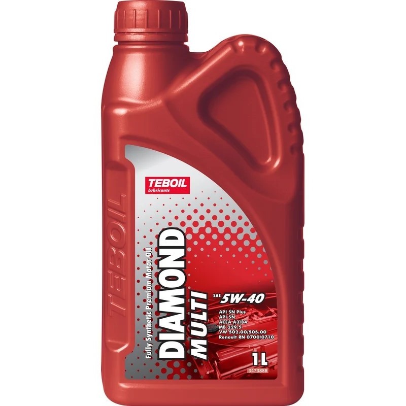 TEBOIL DIAMOND MULTI 5W40 синтетическое 1 л.