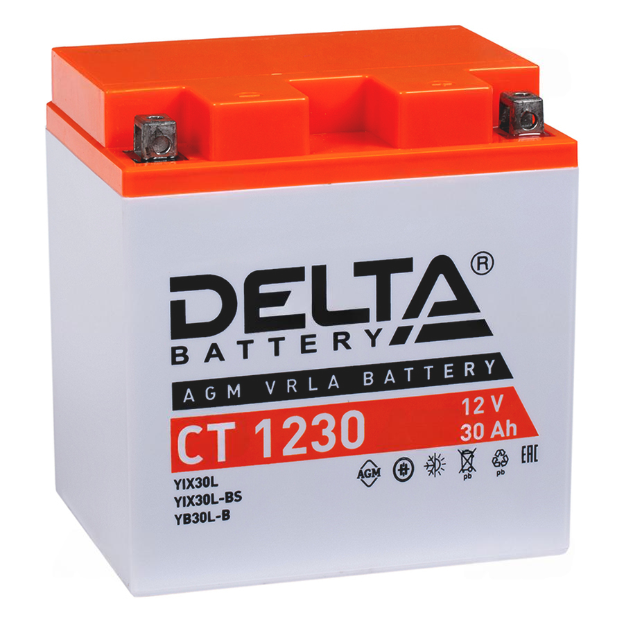 Аккумулятор DELTA CT - 12v  30Ah (1230)