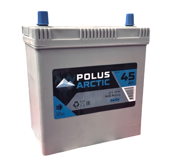 Аккумулятор POLUS ARCTIC 6СТ-45.1 (45B20R) тонк.кл.