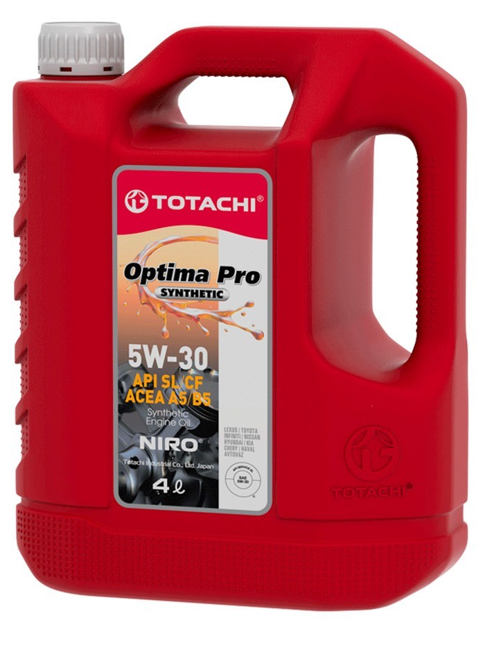 TOTACHI NIRO OPTIMA PRO 5W30 SL/CF синтетическое 4 л. пластик