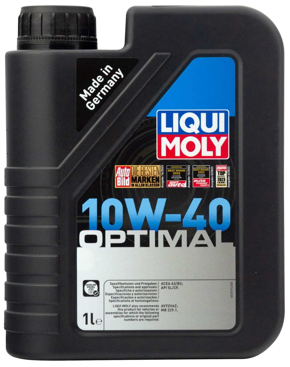LIQUIMOLY OPTIMAL 10W40 SL/CF A3/B4 1 л.
