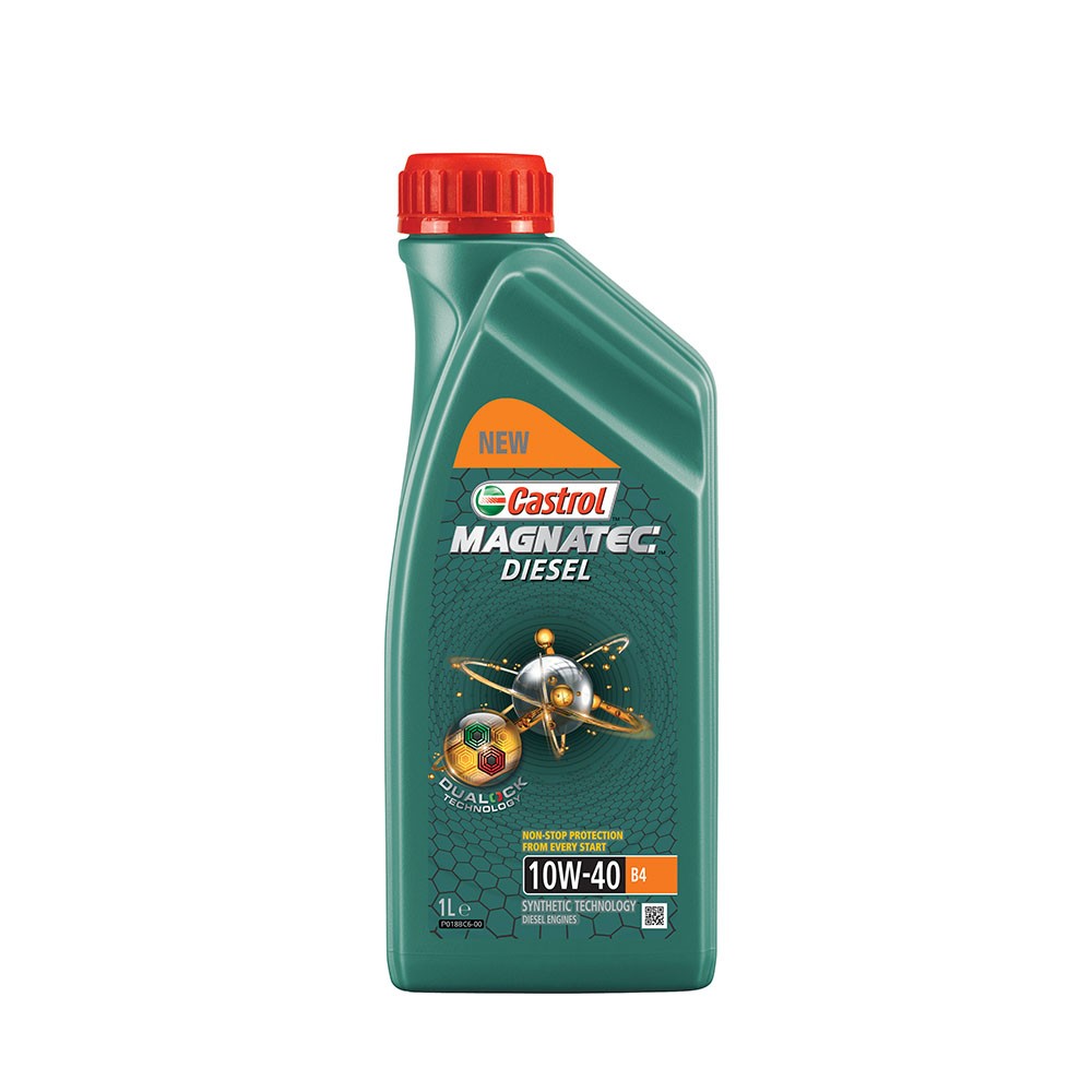 CASTROL MAGNATEC DIESEL 10W40 B4 полусинтетическое 1 л.