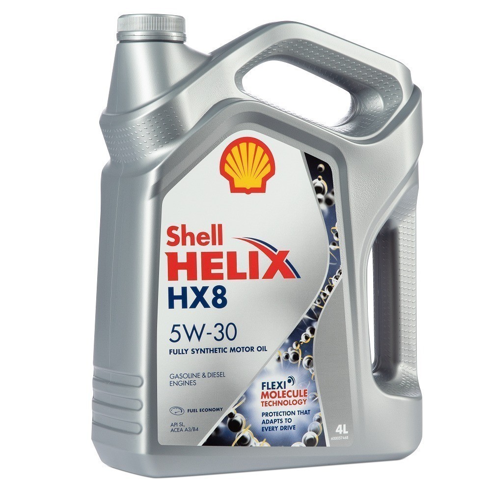SHELL HELIX HX8 SYNTHETIC 5W30 SLCF синтетическое 4 л.