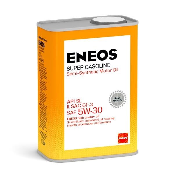ENEOS GASOLINE 5W30 SL полусинтетическое 1 л.