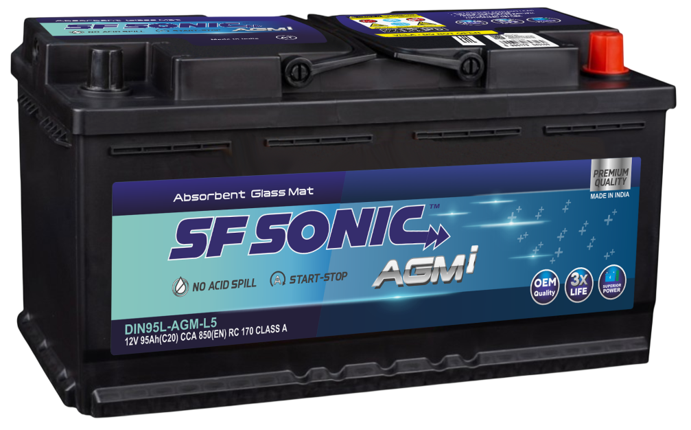 Аккумулятор SF SONIC AGM 6СТ-95.0