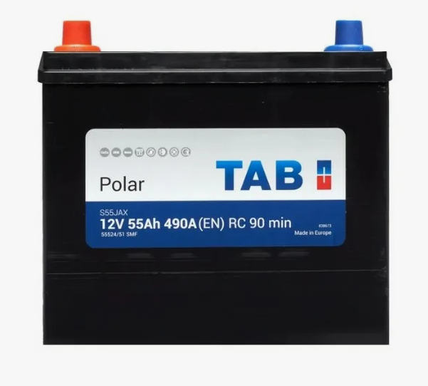 Аккумулятор TAB Polar 6СТ-55.1 (55524-51) тонк.кл