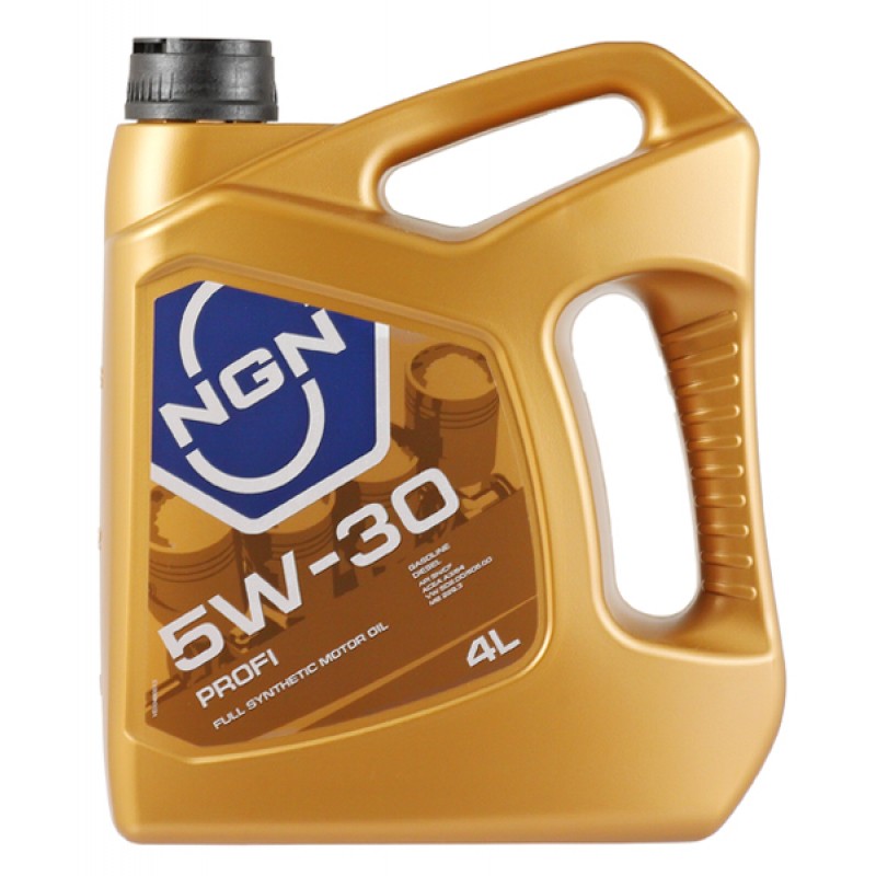 NGN PROFI 5W30 SN/CF синтетическое 4 л.