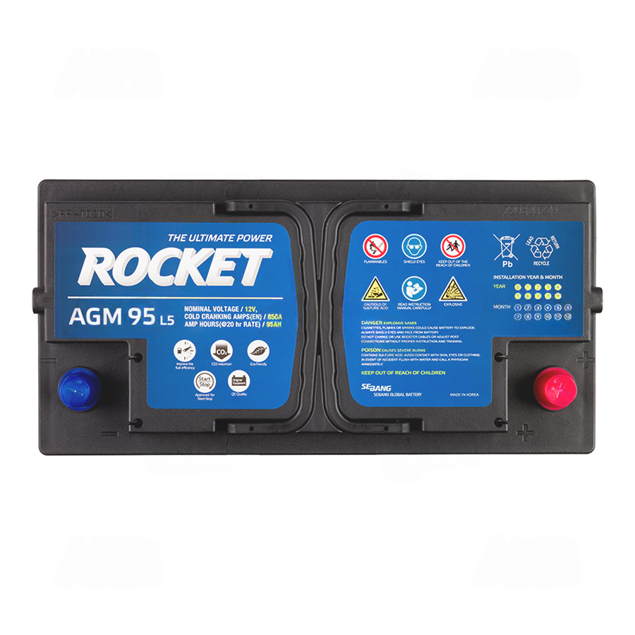 Аккумулятор ROCKET AGM 6СТ-95.0 (AGM L5).