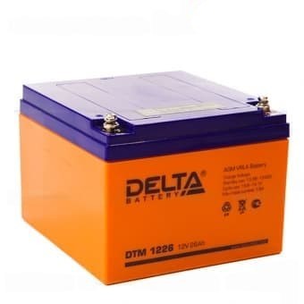 Аккумулятор DELTA DTМ - 12v  26Ah (1226)